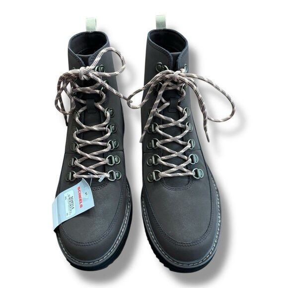 Teva Midform Lace-Up Waterproof Boots Brown Reconstituted Leather Women's Sz 10 - Picture 3 of 10